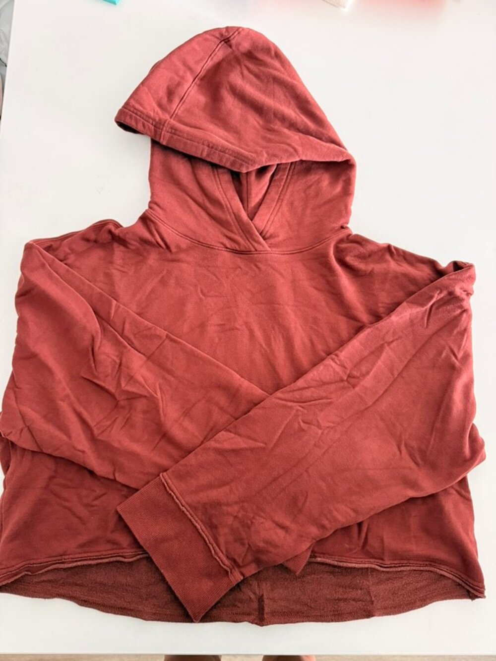 Nike Yoga Rust Hoodie Size Large